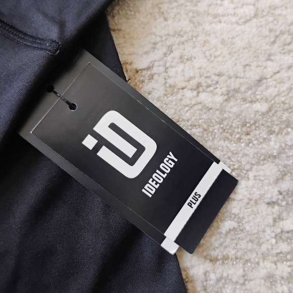 NWT 2X Ideology Women's Plus Black Full Zip Active Athleisure Track Jacket NEW - Picture 3 of 11